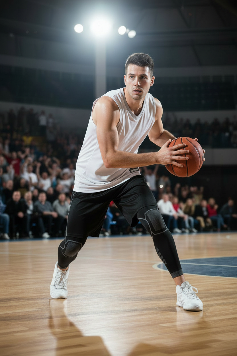 UNIAL Basketball - Short Uni Noir